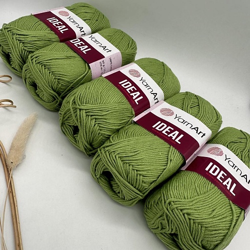 Пряжа Ideal 235 зеленый