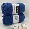 Пряжа Jeans plus 17 синий