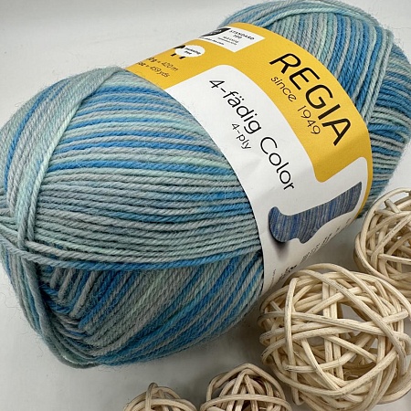Пряжа Regia 4 - fadig Color 03055