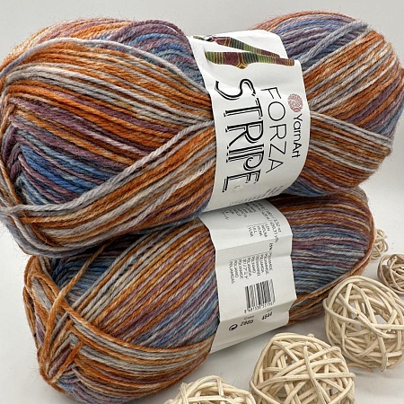 Пряжа Yarn Art Forza Stripe 2805