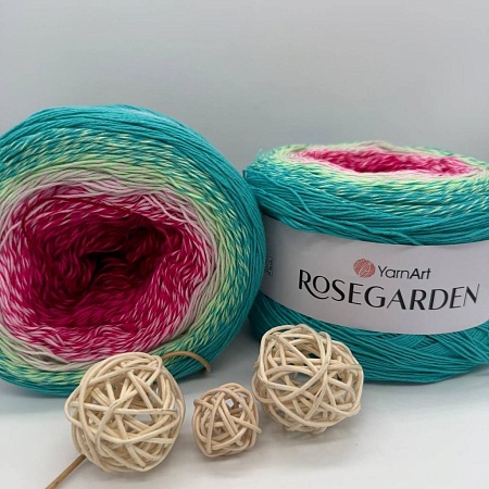 Пряжа Yarn art Rosegarden 336