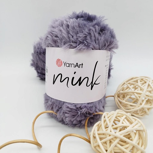 Пряжа Mink 335 серый